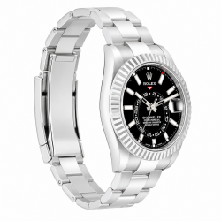 Rolex Sky-Dweller 42MM Black Dial 326934 Stainless Steel Watch